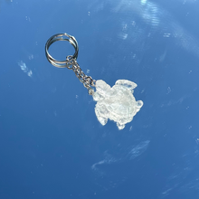 Load image into Gallery viewer, Crystal Infused Turtle Keychain