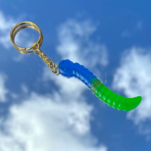 Load image into Gallery viewer, Gummy Worm Keychain