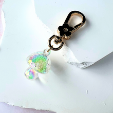 Load image into Gallery viewer, Mushroom Sparkle Keychain