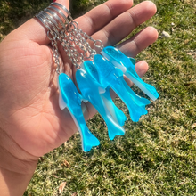 Load image into Gallery viewer, Gummy Shark Keychain