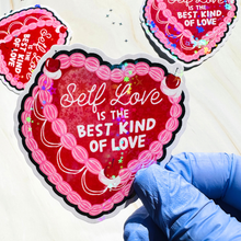 Load image into Gallery viewer, Self Love is the Best Love Holographic Sticker
