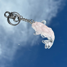 Load image into Gallery viewer, Crystal Infused Koi Fish Keychain