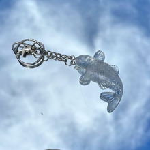 Load image into Gallery viewer, Crystal Infused Koi Fish Keychain