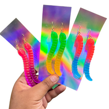 Load image into Gallery viewer, Gummy Worm Earrings
