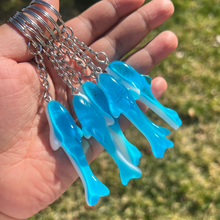 Load image into Gallery viewer, Gummy Shark Keychain