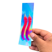 Load image into Gallery viewer, Gummy Worm Earrings