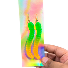 Load image into Gallery viewer, Gummy Worm Earrings