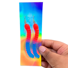 Load image into Gallery viewer, Gummy Worm Earrings