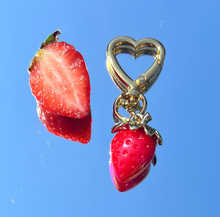 Load image into Gallery viewer, Strawberry Keychain