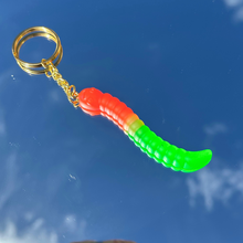 Load image into Gallery viewer, Gummy Worm Keychain
