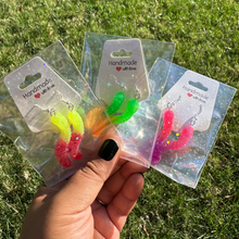 Load image into Gallery viewer, Sour Gummy Worm Earrings