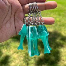 Load image into Gallery viewer, Colorful Gummy Shark Keychain