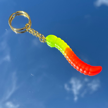 Load image into Gallery viewer, Gummy Worm Keychain