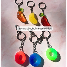 Load image into Gallery viewer, Peach Ring Keychain Bundle
