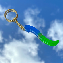 Load image into Gallery viewer, Gummy Worm Keychain
