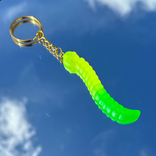 Load image into Gallery viewer, Gummy Worm Keychain
