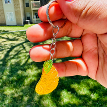 Load image into Gallery viewer, Orange Slice Keychain
