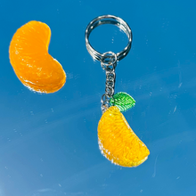 Load image into Gallery viewer, Orange Slice Keychain
