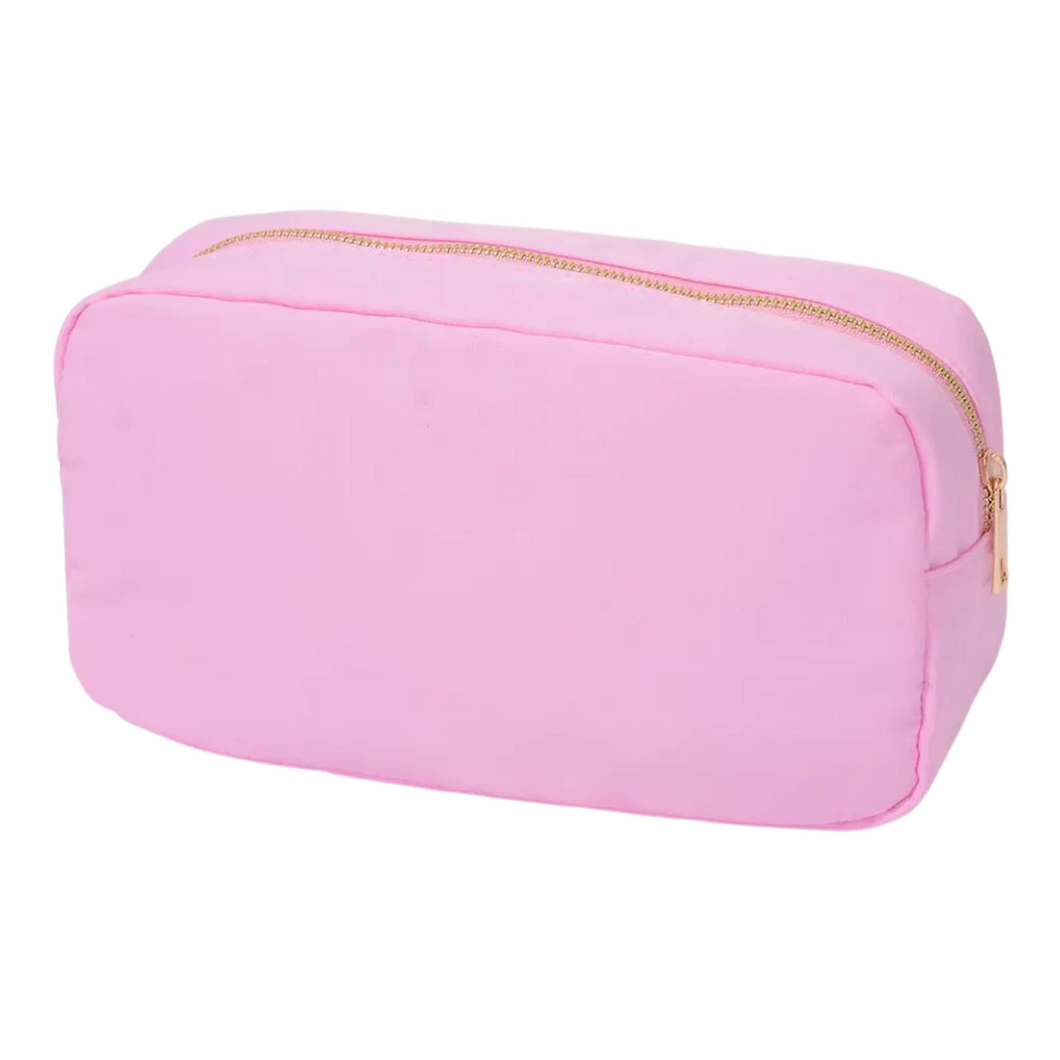 Light Pink Nylon Pouch