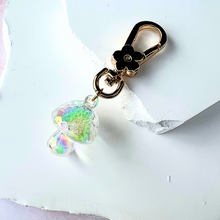 Load image into Gallery viewer, Mushroom Sparkle Keychain
