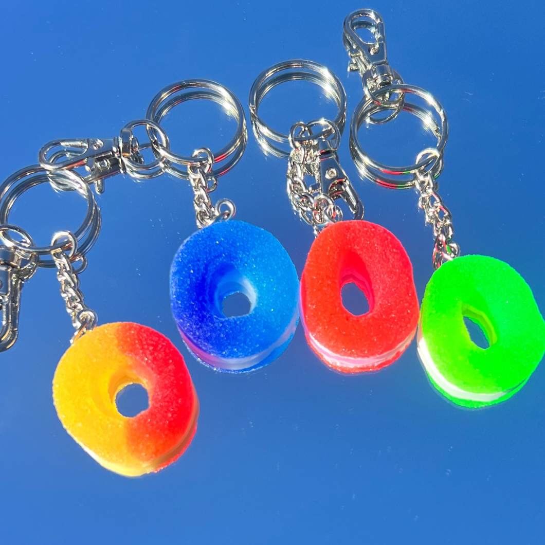 Gummy Ring Inspired Keychain