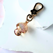 Load image into Gallery viewer, Mushroom Sparkle Keychain
