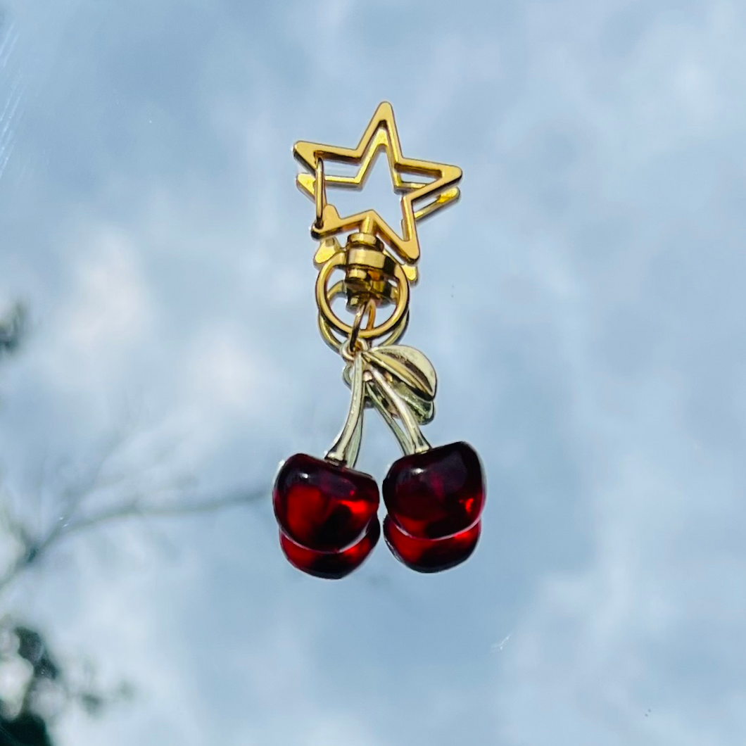 Cherry Charm Gold Hardware