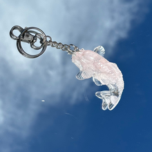 Load image into Gallery viewer, Crystal Infused Koi Fish Keychain
