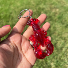 Load image into Gallery viewer, Lobster Keychain
