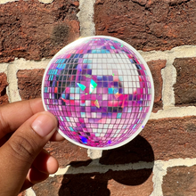 Load image into Gallery viewer, Holographic Disco Ball Sticker (Waterproof)
