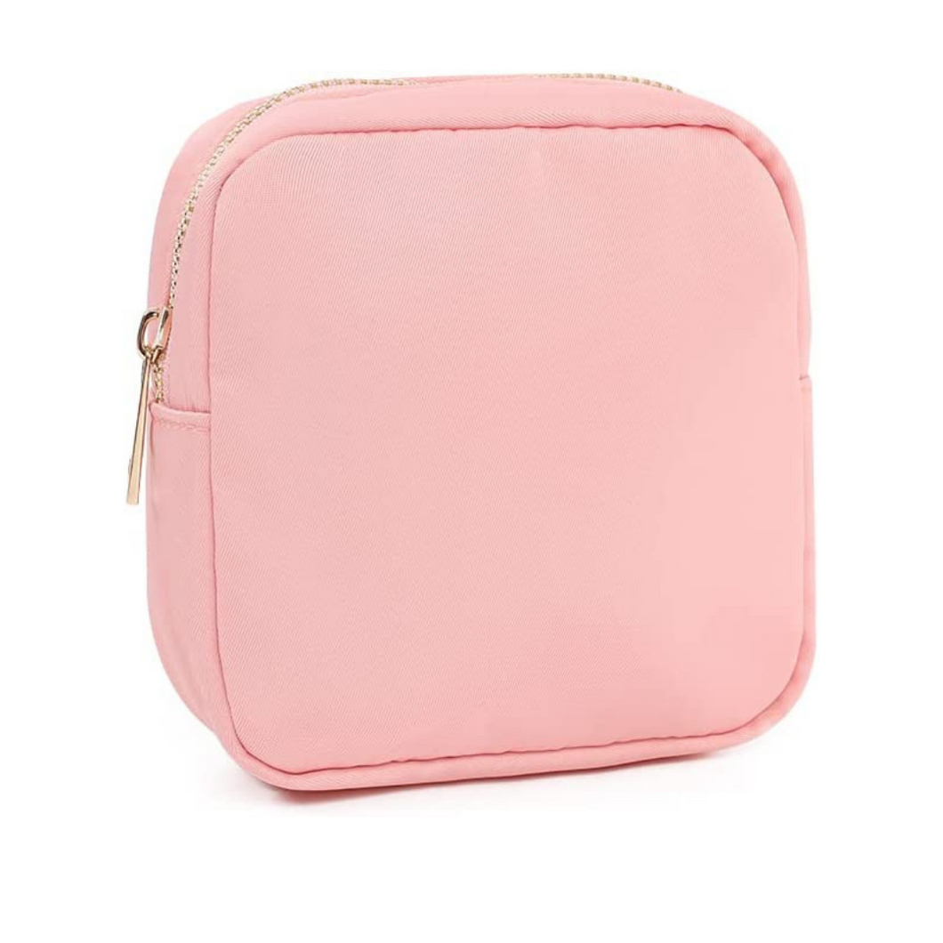 Light Pink Nylon Pouch Mini