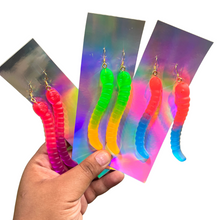 Load image into Gallery viewer, Gummy Worm Earrings
