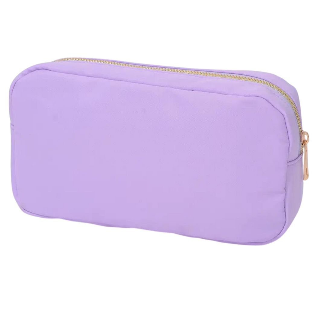 Lilac Nylon Pouch