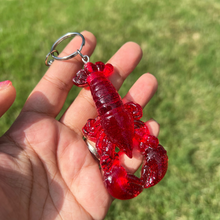 Load image into Gallery viewer, Lobster Keychain

