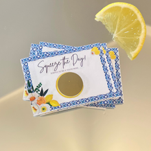 Load image into Gallery viewer, Squeeze the Day! Lemon Scratch-Off Game

