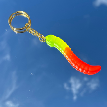 Load image into Gallery viewer, Gummy Worm Keychain
