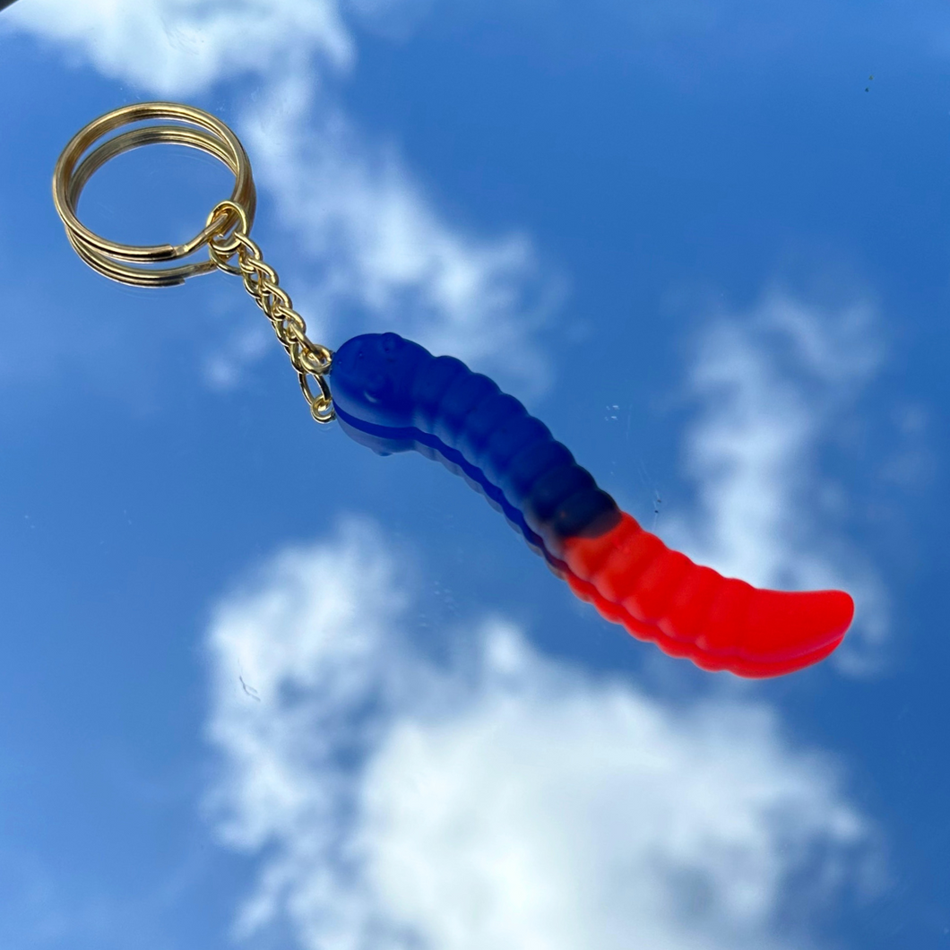 Gummy Worm Keychain