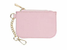 Load image into Gallery viewer, Baby Pink Nylon Keychain Wallet
