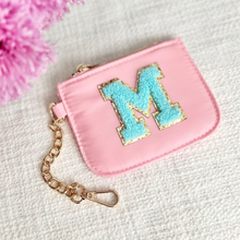 Load image into Gallery viewer, Baby Pink Nylon Keychain Wallet
