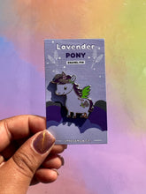 Load image into Gallery viewer, Sweet Lavender Pony Enamel Unicorn Pin
