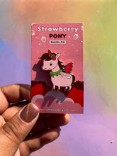 Load image into Gallery viewer, Sweet Strawberry 🍓 Pony Enamel Unicorn Pin
